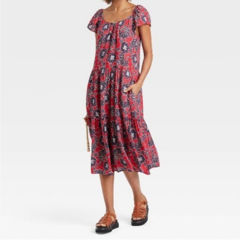 Knox Rose Flowy Midi Dress